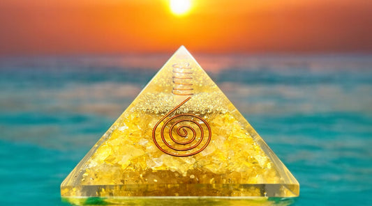 CITRINE ORGONE PYRAMID