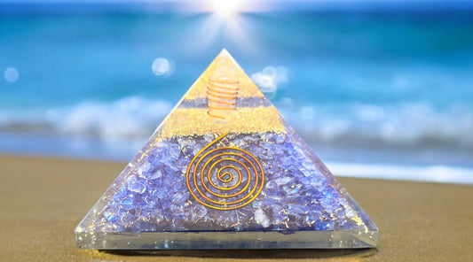 LAPIS ORGONITE PYRAMID