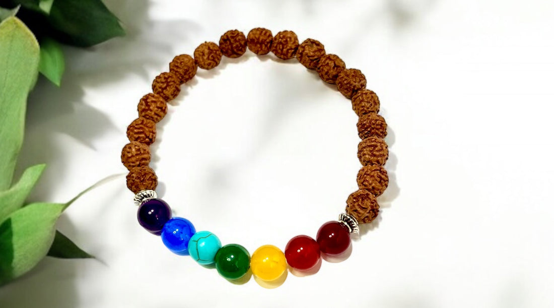 7 CHAKRA RUDRAKSH BRACELET