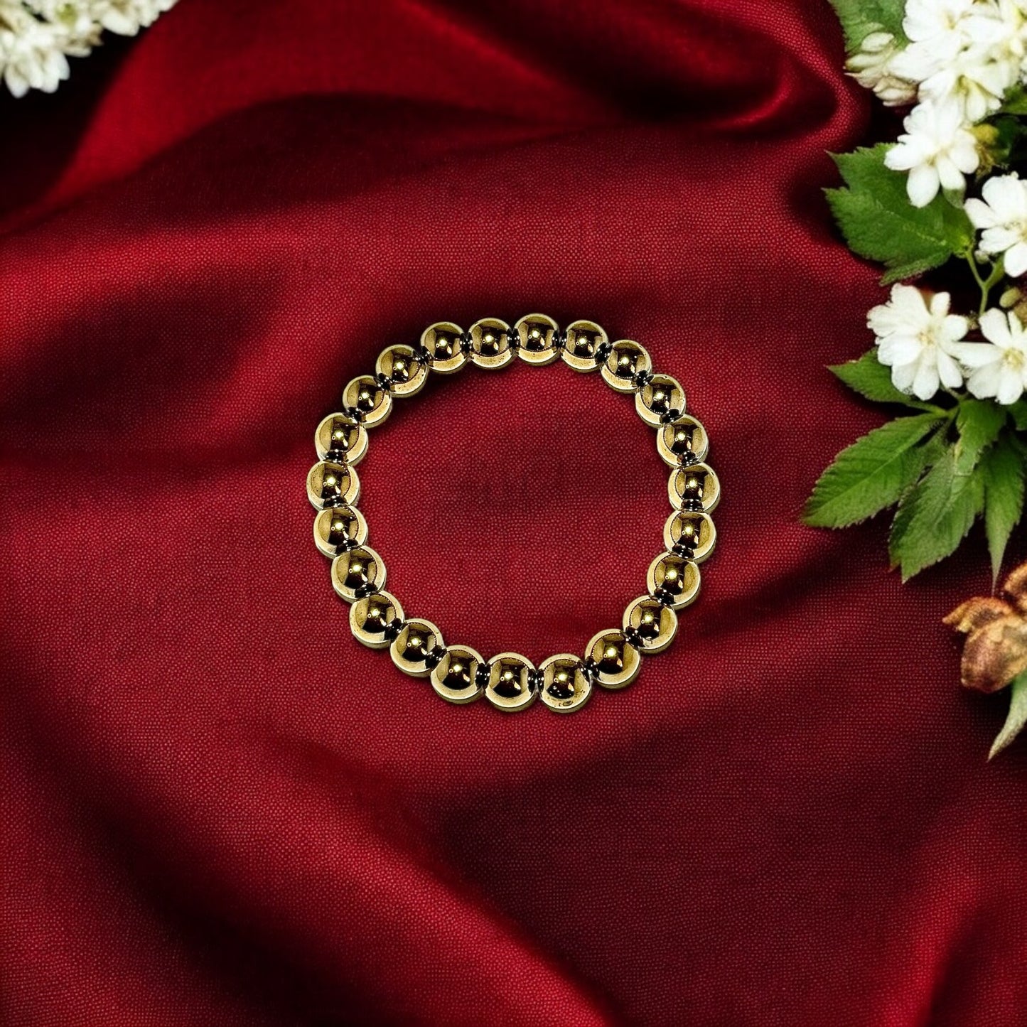 GOLDEN PYRITE STONE BRACELET