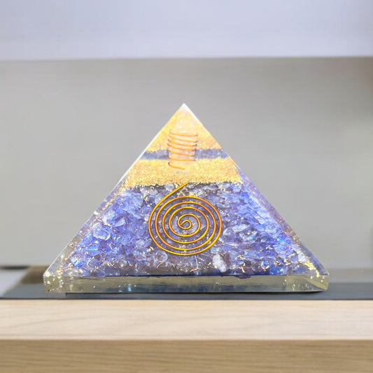 LAPIS ORGONITE PYRAMID