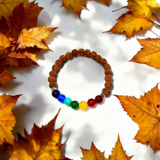 7 CHAKRA RUDRAKSHA BRACELET