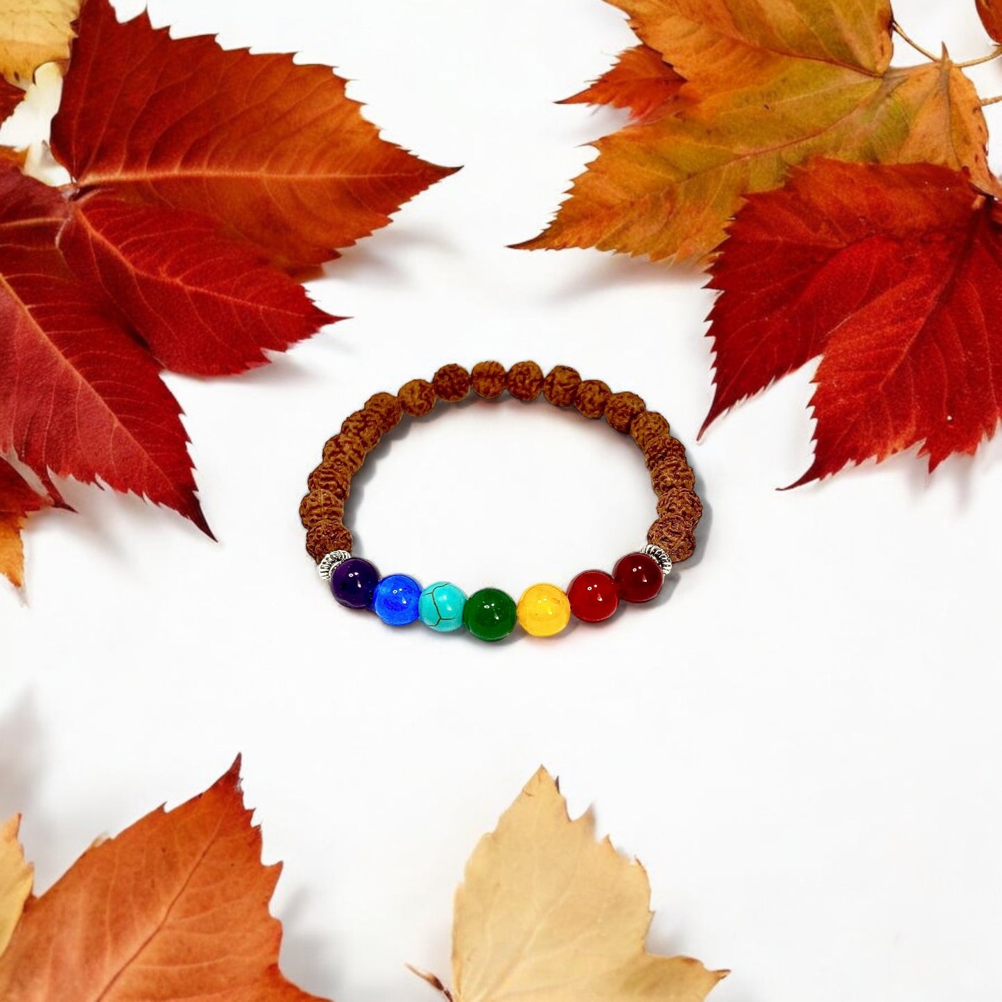 7 CHAKRA RUDRAKSHA BRACELET